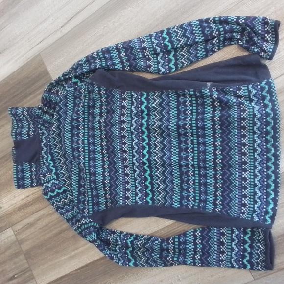 Columbia tribal girls fleece quarter zip pull-over - Picture 3 of 5